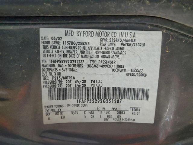 Ford Taurus Ses Ses Image 10