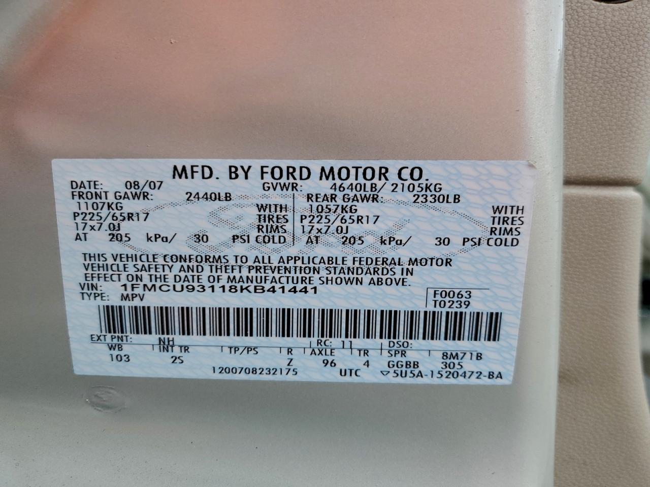 Ford Escape Xlt Image 11